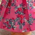 thumbnail image 6 of Girls Floral Dress Toddler Formal Wedding Pageant Dress 2-9Y, 6 of 7