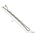 thumbnail image 3 of Conair Pin & Match Bobby Pins, Brown, Rubber Tipped, 60 Count, 3 of 8