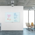 thumbnail image 5 of U Brands Magnetic Glass Dry Erase Board 70x47 White Frosted Surface Frameless 2301U00-01, 5 of 8