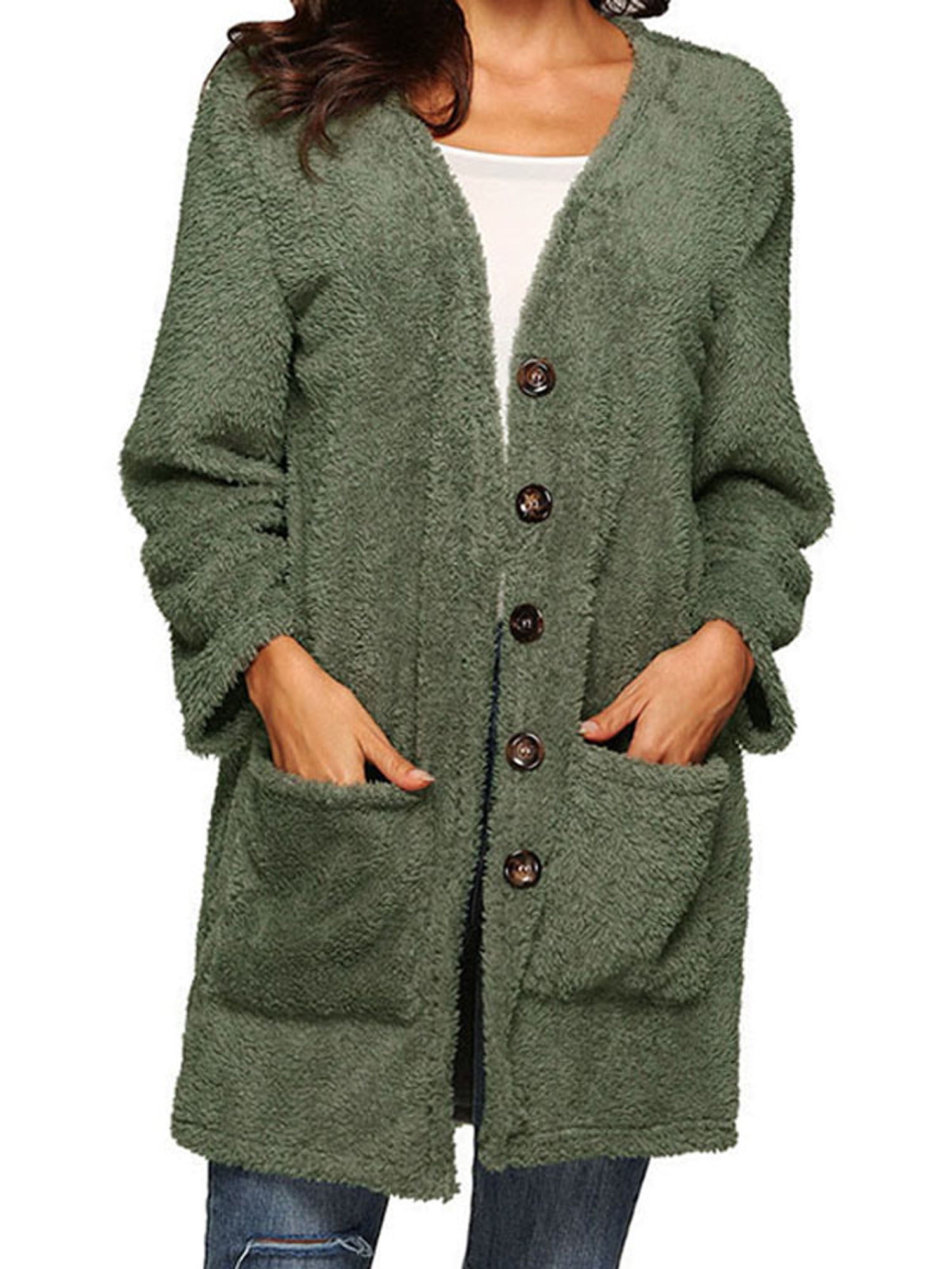 fluffy jacket walmart