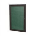 thumbnail image 2 of 1-Door Enclosed Tackboard in Spruce (18 in. W x 24 in. H), 2 of 2