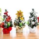 thumbnail image 2 of Mini árbol de Navidad de 20 cm, adorno para escritorio de oficina, regalo para niños, decoración para festivales y fiestas de Año Nuevo, 2 of 5