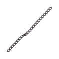 thumbnail image 3 of Cadena De Bordillo De Aluminio Cadena Artesanal De Metal Aplicaciones Simples De 10 M De Ancho Robusto Durable Fácil De Almacenar Para La Fabricación De Joyas ANGGREK Arte y Manualidades, 3 of 8