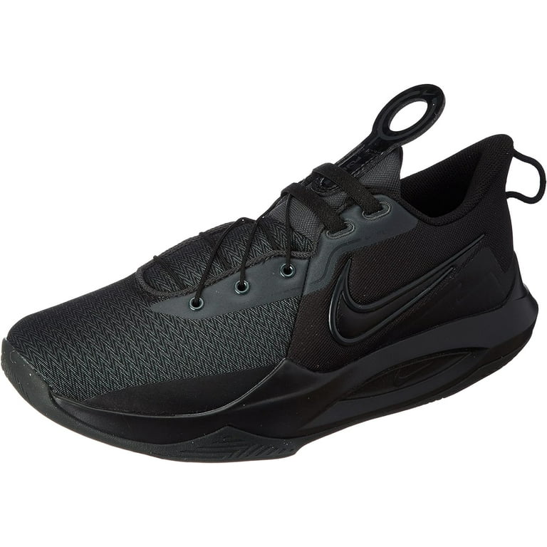 Nike Men s Precision 6 FlyEase Basketball Shoes Size 7.5 Black Black