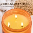 thumbnail image 3 of Vela aromática Auelife Winter Fir & Cedarwood 650 ml, 3 mechas, 3 of 7