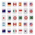 thumbnail image 5 of WHAMVOX 48PCS Game Blocks Family Party Games Mahjong Tiles Set with Colored Flags for Easy Recognition, 5 of 8