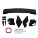 thumbnail image 2 of Kit de alas de alerón trasero alerón trasero de tapa ligera para WRX STi ANGGREK Otros, 2 of 8