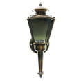 thumbnail image 2 of American-De-Rosa FC-6826-11 Outdoor Porch Wall Coach Light Fixture, Solid Antique Brass, 2 of 2