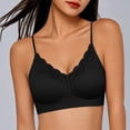thumbnail image 2 of Lace Bras New Wireless Bras for Women's Adjustable Spaghetti Strap Push up Bralettes Lace Patchwork Lift Support Bra Daily Wear, 2 of 6