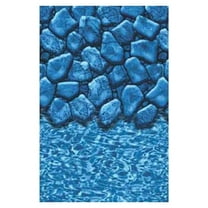 GLI 05-0021RD-BLD-OL-4852 48"-52" Sidewall OverLap Boulder Full Print Liner