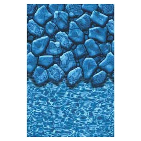 GLI 05-0021RD-BLD-OL-4852 48"-52" Sidewall OverLap Boulder Full Print Liner