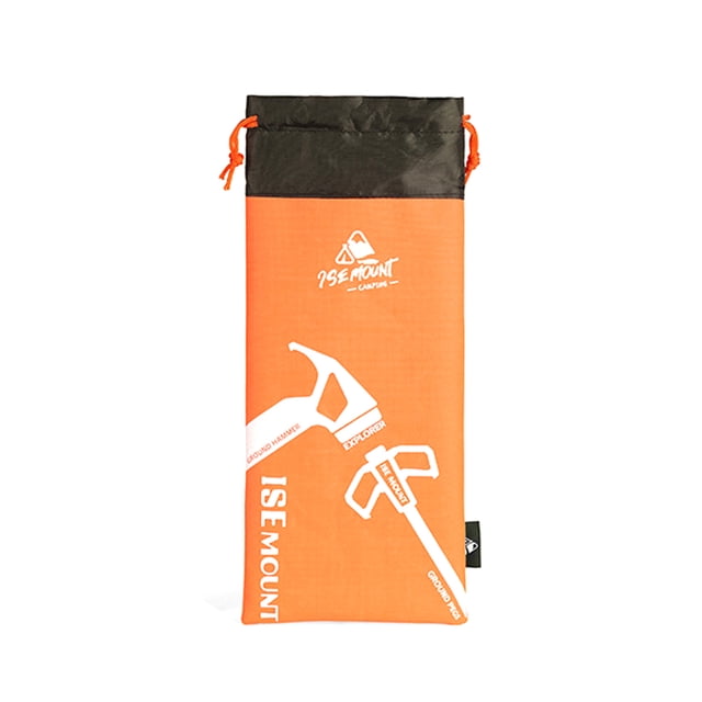 Bolsa de almacenamiento Tienda de campaña al aire libre, bolsa de almacenamiento de clavos para suel ISE MOUNT Bolsa de almacenamiento