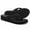 Black, variant on QLEYO Women's Platform Flip Flop with Arch Support, Comfortable Yoga Mat Wedge Flip-Flops, Athletic Walking Thong Slippers for Vacation/Shopping Mall/Wandering/Gathering