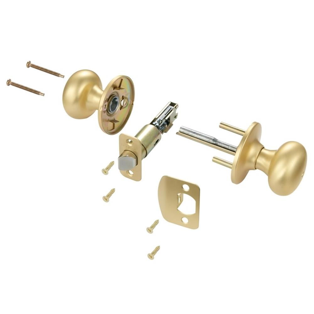 Design House 726927 Cambridge Entry Door Knob Satin Gold