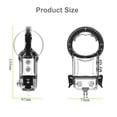 thumbnail image 2 of Panoramic Sports Camera Dive Case Waterproof Housing Diving Protective Case Underwater 50M with Silicone Lens, 2 of 7