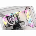 thumbnail image 4 of Corsair iCUE H150i ELITE LCD XT Display Liquid CPU Cooler, White, 4 of 13