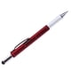 thumbnail image 5 of Destornillador Bolígrafo Destornillador Regla Nivel de burbuja Bolígrafo multifunción (Rojo), 5 of 8