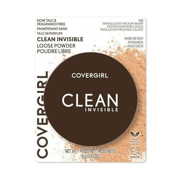 Base de maquillaje en polvo Covergirl Clean medium warm matifica y sella 18 g