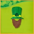 thumbnail image 2 of Kaemgyyd 2 PC St Patricks Day Hat Trendy Patrick Party Green Top Hat with Beard St. Patrick's Day Accessories for Men and Women, 2 of 6