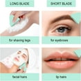 thumbnail image 3 of FACEGA Eyebrow Razors for Women,2pcs Facial Razors for Women,Hair Trimmer Face Razor for Women Body Use,Eyebrow Trimmer Shaper Shaver Exfoliating Dermaplaning Tool, 3 of 4