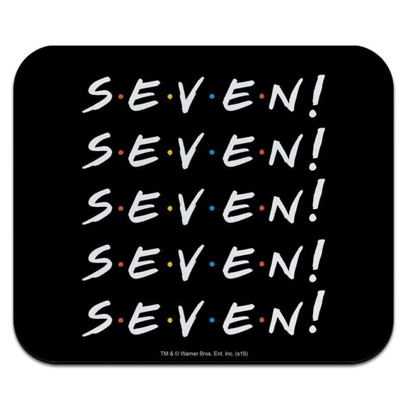 Friends SEVEN Low Profile Thin Mouse Pad Mousepad