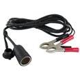 thumbnail image 2 of Conntek 10FT DC 12V Battery Clip-On to Cigarette Lighter Socket Adapter, 2 of 3