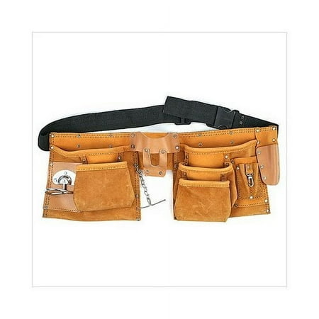 Trademark Tools Top Grain Double Tool Belt