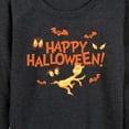 thumbnail image 3 of Dr. Seuss - Happy Halloween Eyes - Women's Lightweight French Terry Long Sleeve Shirt, 3 of 6