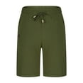 thumbnail image 3 of Xdegoge At Men Shorts Under 5.00 Linen Shorts for Men Summer Fashion Casual Shorts with Pockets Vacation Beach Outfits Today Same Day, 3 of 5