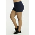 thumbnail image 6 of TheLovely Women & Plus Soft Cotton Active Stretch Outseam Workout Boy Shorts with Wide Wastband (12" Boy Shorts), 6 of 6