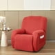 thumbnail image 3 of Fundas para sillones reclinables Strade Fareast Limited protección total absorción de humedad rojo, 3 of 8