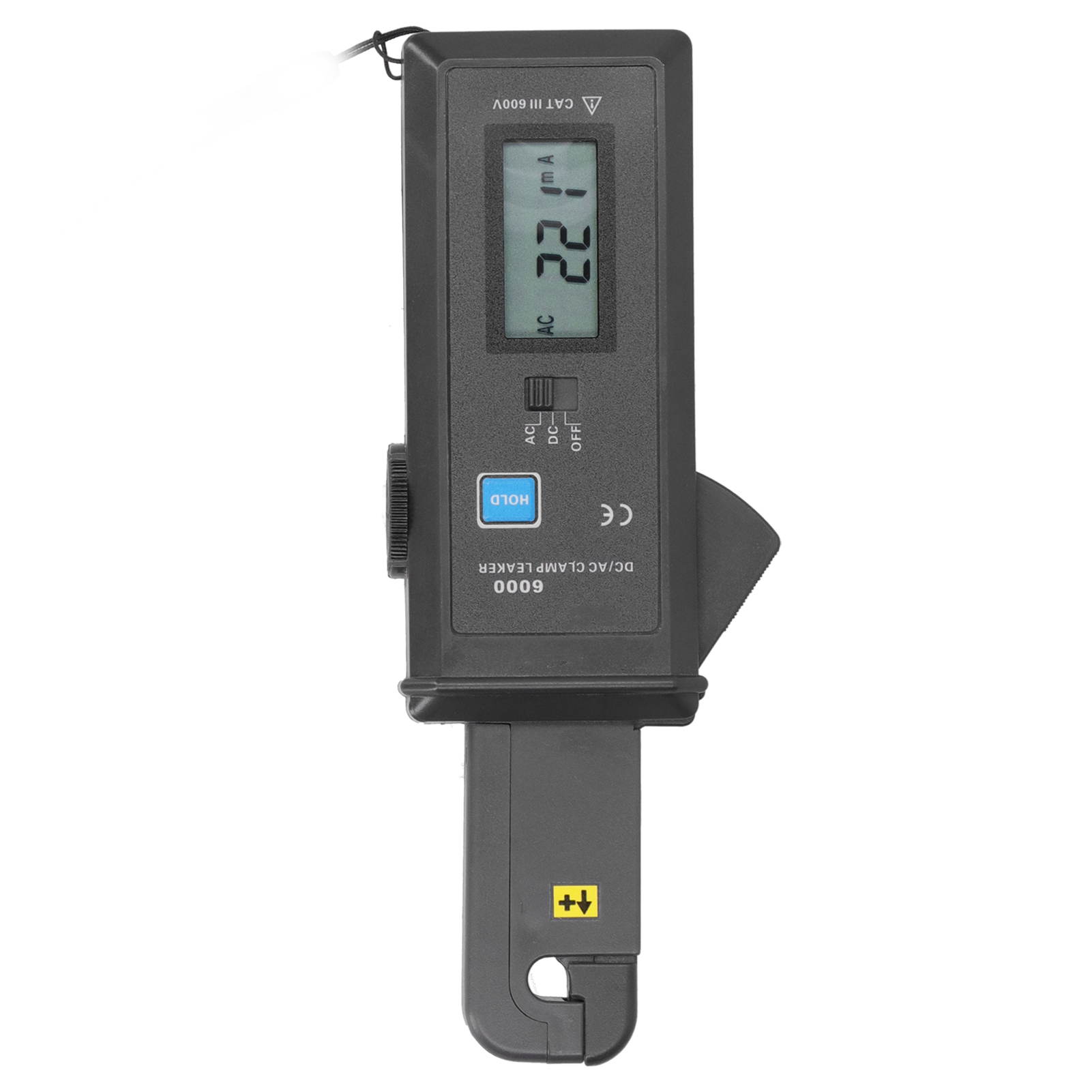 Clamp Leaker Meter ETCR6000 – Messgerät Für AC/DC Strom & Leckstrom, Mit Data-Hold & Speicherfunktion