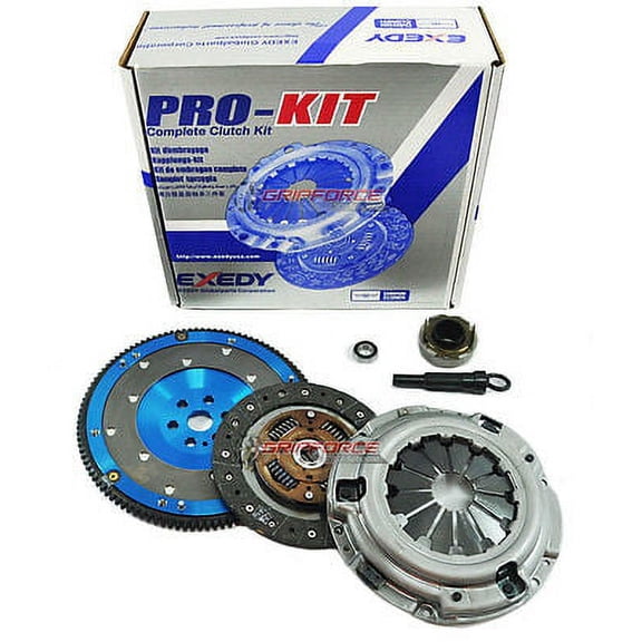 EXEDY CLUTCH KIT FX ALUMINUM FLYWHEEL FITS 89-91 HONDA CIVIC CRX 1.5L 1.6L SOHC