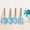 Blue-Free Size/BU, variant on Garden Tool Set 4 Piece Hand Trowel Rake Weeder Cultivator Shovel Ergonomic Grip Rust Resistant Mini Gardening Tools Indoor Potted Plants Balcony