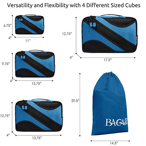 bagail 4 set packing cubes