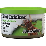 Jurassipet Jurassi-Diet EasiCricket Large Cricket Wet Reptiles & Amphibians Food, 1.2 Oz