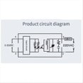 thumbnail image 3 of Single Phase SSR DC Control DC Solid State Relay 80DD, 3 of 5