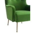 thumbnail image 5 of TOV Furniture Ethan Green Velvet Chair, 5 of 10