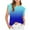 Dark Blue, variant on Dianli Womens Casual Round Neck Flutter Sleeve Loose Fit Pullover Lightweight Breathable Summer Top Flowing Relaxed Tee For Everyday Wear Weekend Layering Hot Pink M
