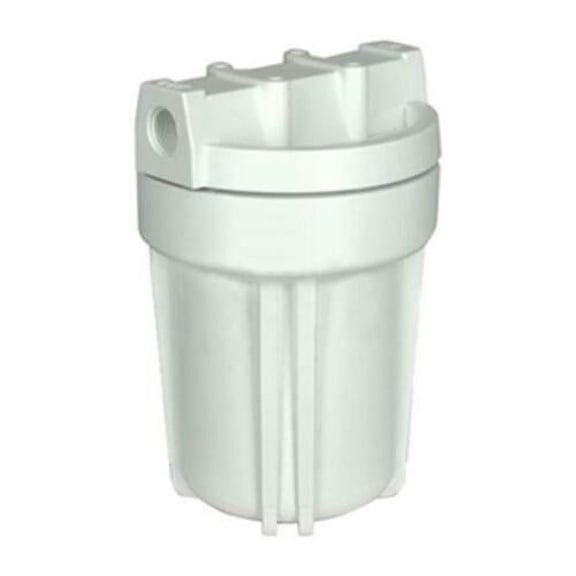 Hydronix HF3-5WHWH34 White Water Filter Housing 5" with White Rib Cap 3/4" Ports