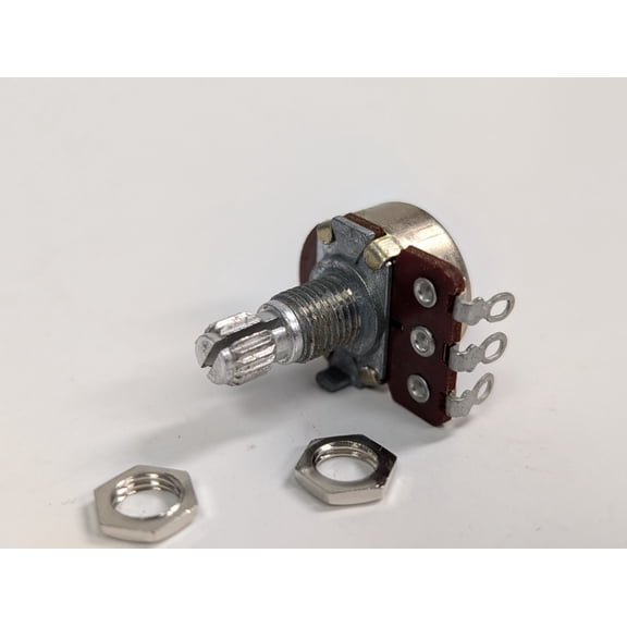 AUDIO TAPER 50K OHM POTENTIOMETER