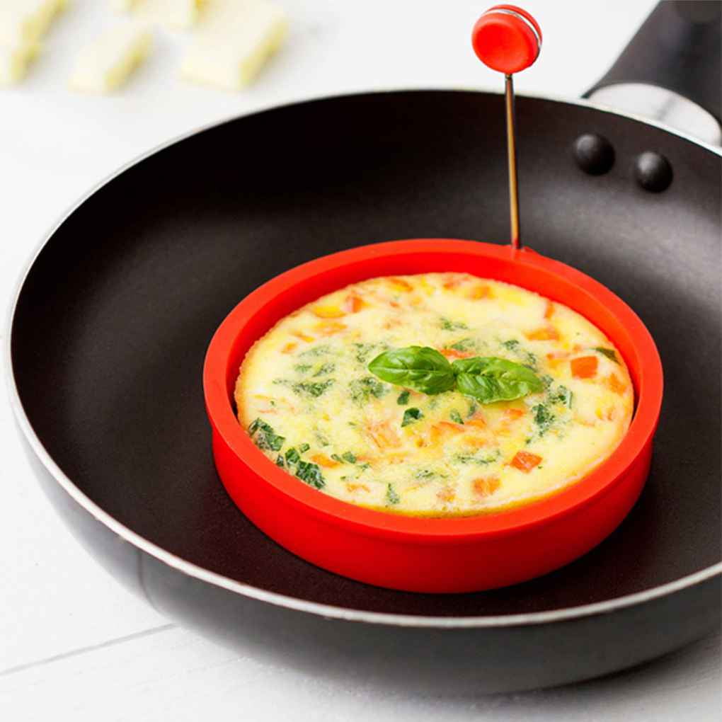 Breakfast Omelette Mold Silicone Egg Shaper Cooking Tool Kitchen AccessorRSH5 