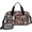 Shiba Inu Dog, variant on Women Men Gym Bag,Pink Border Collie Dog and Flower Floral Small Duffle Bag Spend the Night Bags for Women with Shoes Compartment Washbag,Detachable Shoulder Strap,19.7x8.3x11 Inches