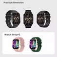 thumbnail image 3 of Smart Watch G-TIDE S3 PRO pantalla 2.01" 240 mAh contra agua IPX68 Rosa, 3 of 7