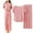 Pink, variant on Women's Sleepwear Womens 2 Piece Outfits Summer Casual Loose Short Sleeve Pullover Tops & Wide Leg Pants Sets Tracksuit New,Blue Women's Sleepwear L