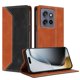 thumbnail image 1 of Funda FOXDOCK para Motorola Edge 50 Neo de Cuero Premium Bicolor con Ranuras RFID, Carcasa Tipo Billetera Antigolpes y Soporte Plegable, 1 of 6