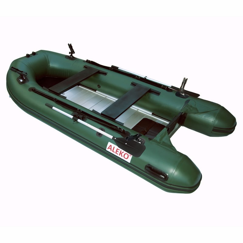 ALEKO® BTF380GR PRO Fishing Boat Raft 12.5 Feet with Aluminum Floor 6