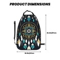 thumbnail image 2 of Naloa Boho Dreamcatcher 2Pcs Anti-Kick Back Seat Cover Kick Mat, Car Seat Protector with 3 Storage Pockets, 2 of 8