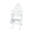 thumbnail image 2 of Colgador de tabla de planchar Colgador de plancha eléctrica para puerta Armario para plancha caliente blanco, 2 of 9