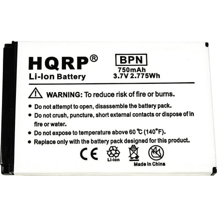 HQRP 750mAh Replacement Battery for Creative Zen Micro DAA-BA0005 MP3 Player, Li-Ion, Extra High Capacity